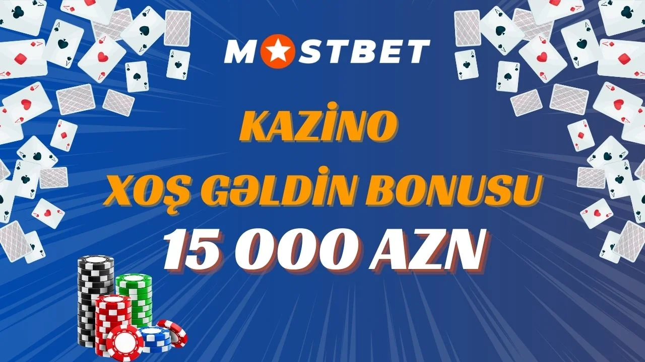 kazino oyunları üçün Mostbet bonusu